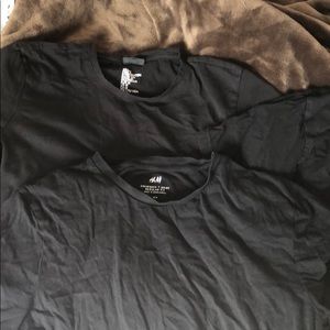 Basic black T-shirts!